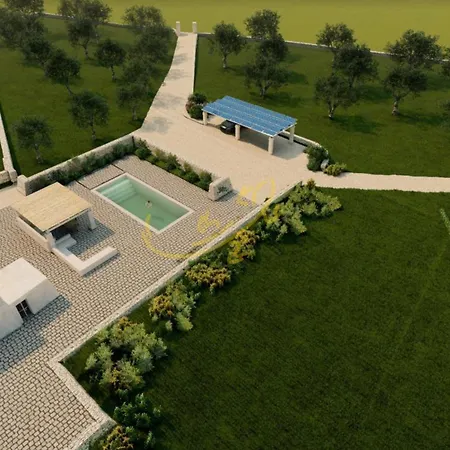 Вилла Td I Coni Di Pinure Trulli With Scenic Valley ... Мартина-Франка
