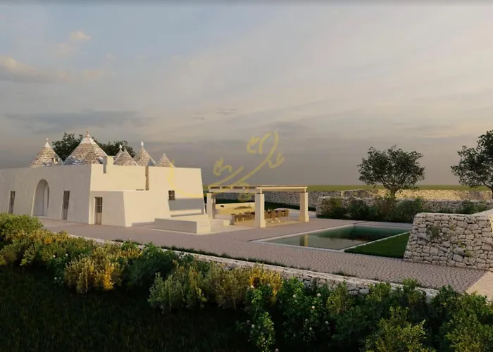 Td I Coni Di Pinure Trulli With Scenic Valley ...